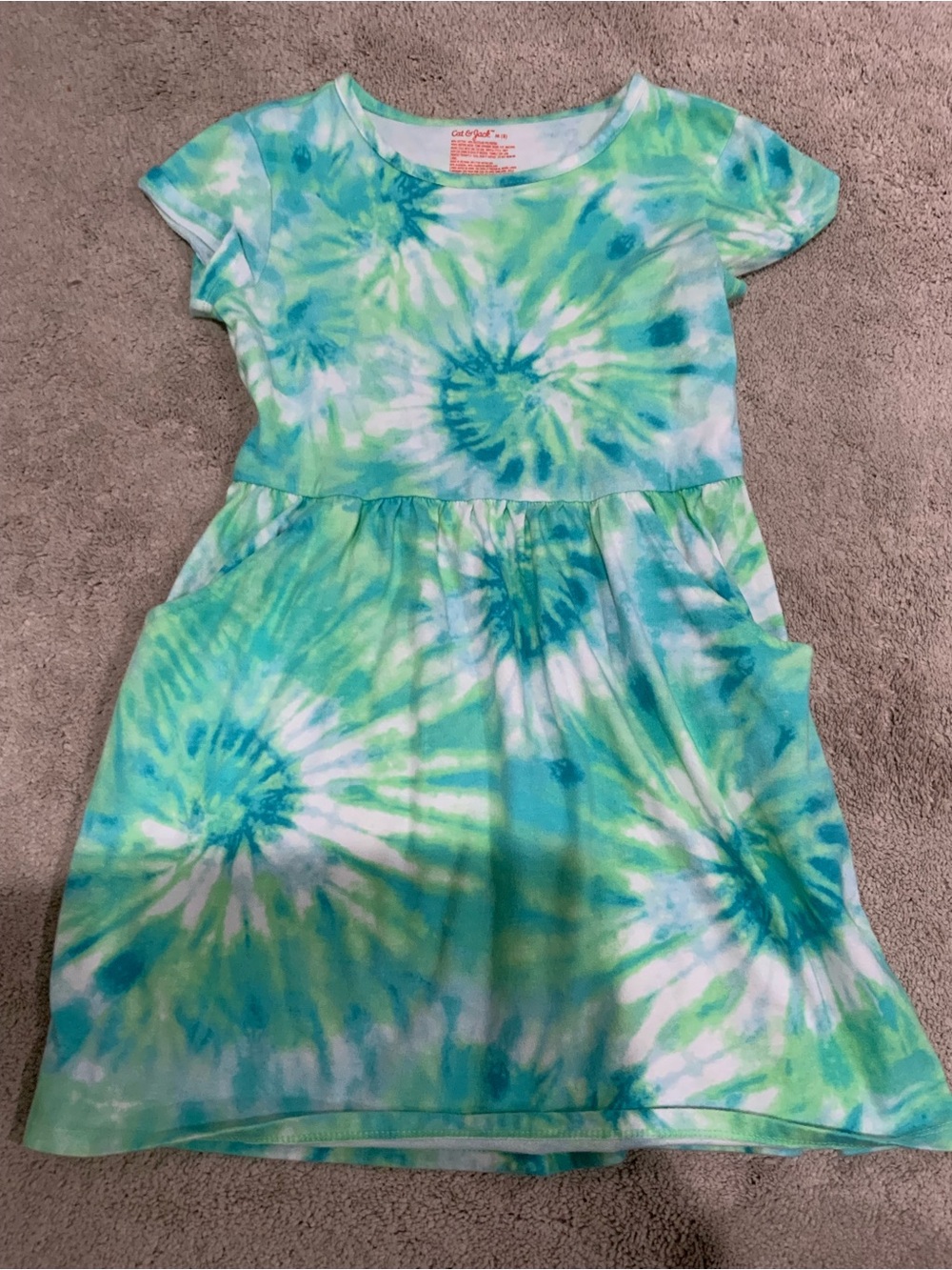 3 Cat & Jack casual dresses. Sold as a bundle